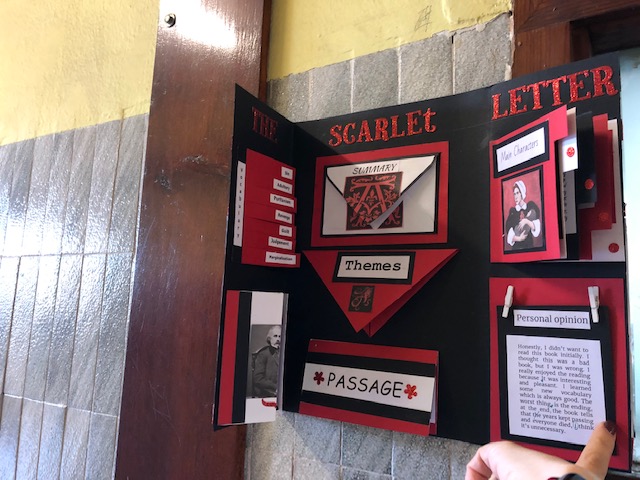 Reading project. LAPBOOK