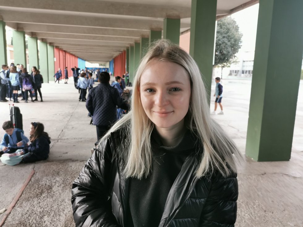 Conoce a Caitlin, nuestra  primera auxiliar de conversación de inglés