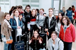 damos la bienvenida al alumnado irlandes header