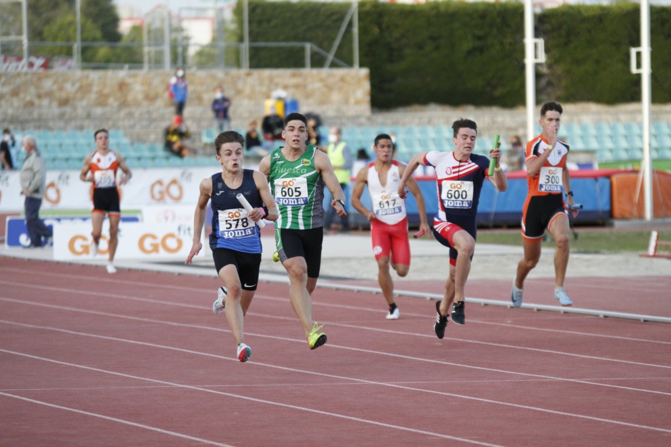 Néstor de Madaria, subcampeón de España de atletismo