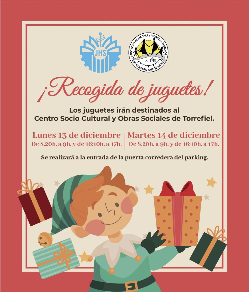 Recogida de juguetes – 13 y 14 de diciembre