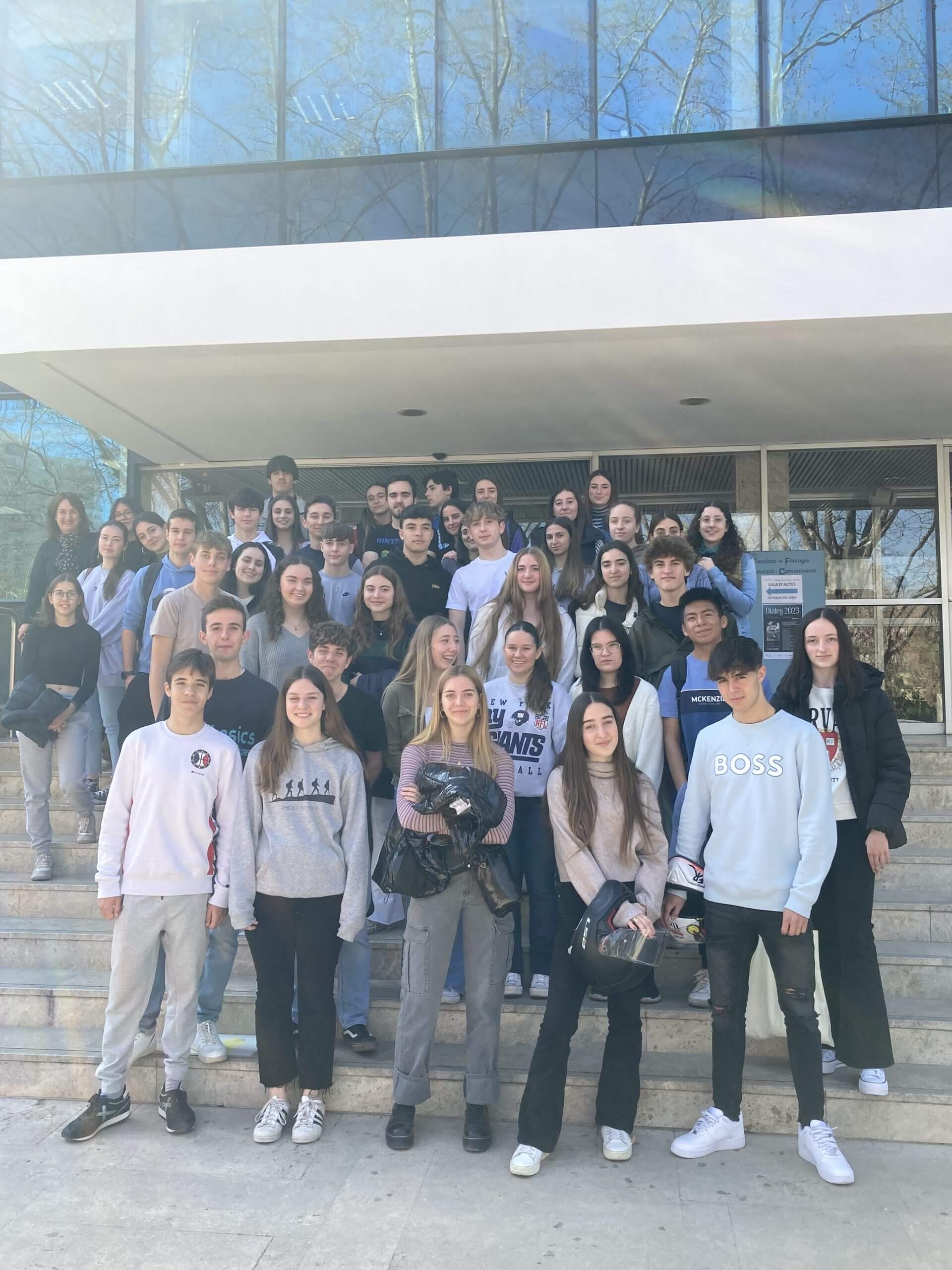 1r de Batxillerat participa en el Diàleg 2023