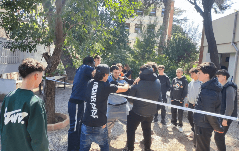 EL ALUMNADO DE 1º CICLO BÁSICO VISITA LA FUNDACIÓN M.ROCA-PROYECTO HOMBRE