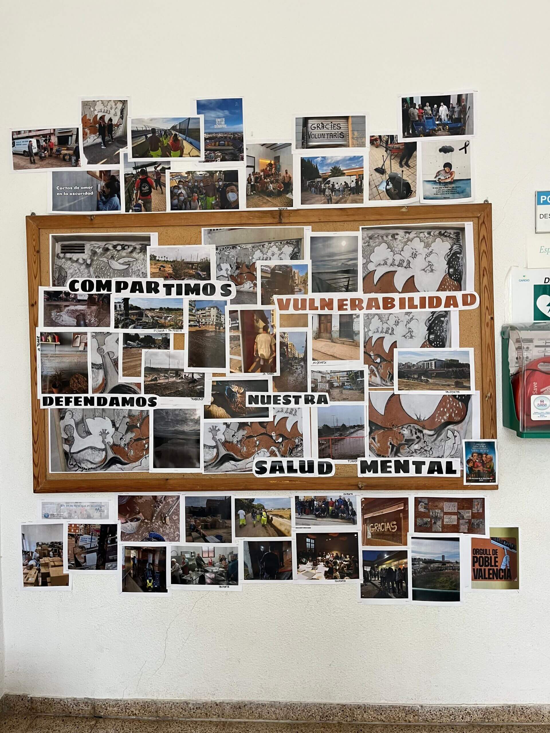 Mural del Día de la Salud Mental 2025
