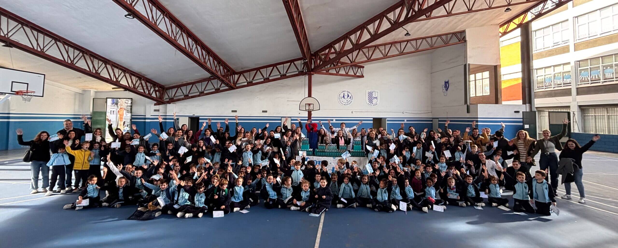 Jornada de experimentos del agua en 1.º de Primaria